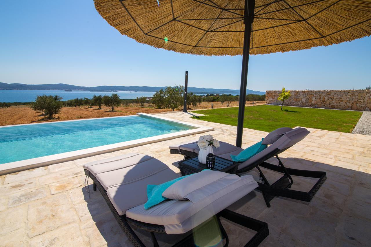 Estate Villa Duo Biograd Na Moru Exterior foto